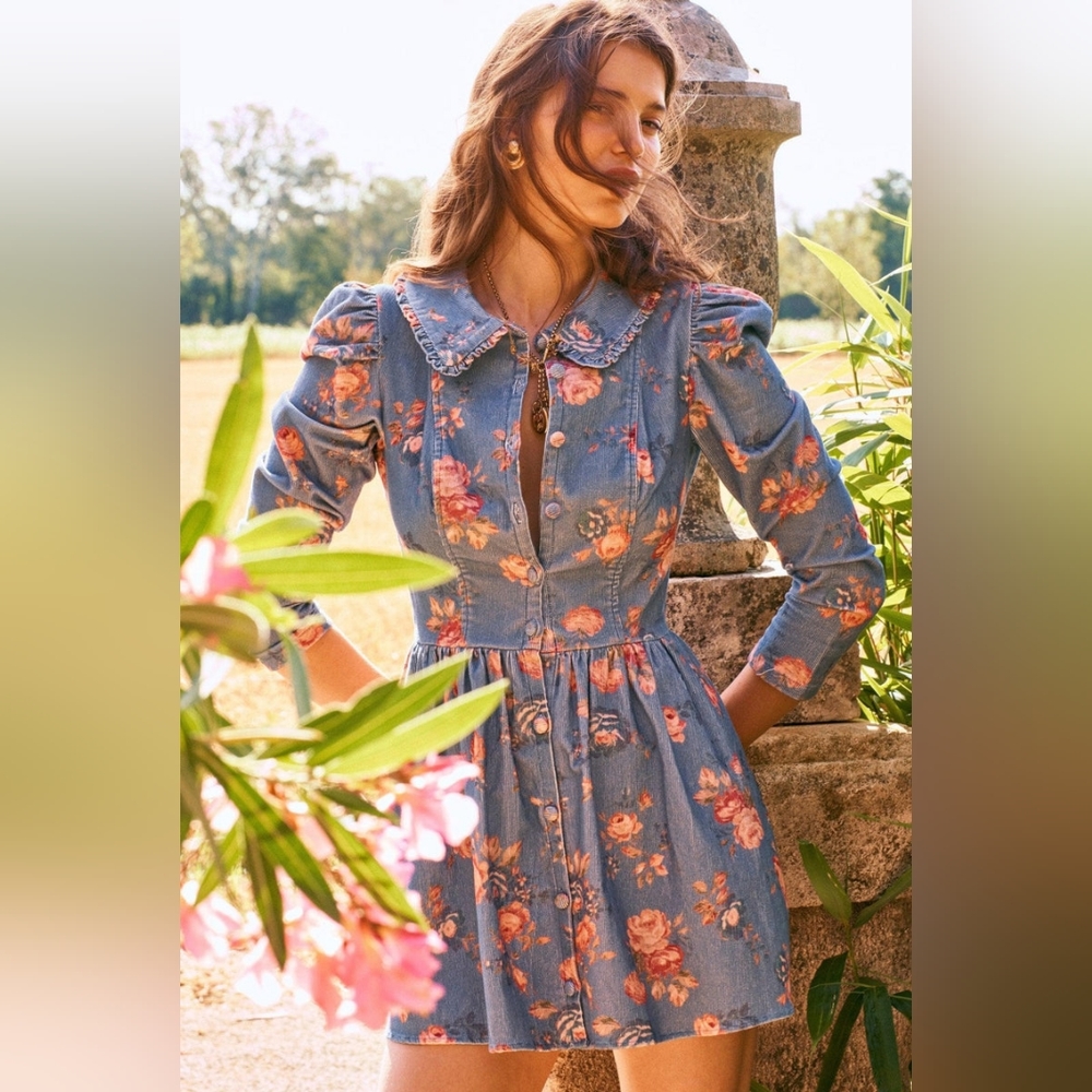 Love Shack Fancy Beyers Corduroy Dress